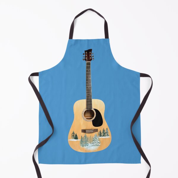 Item preview, Guitar scene Winter designed and sold by Linda La Guardia.