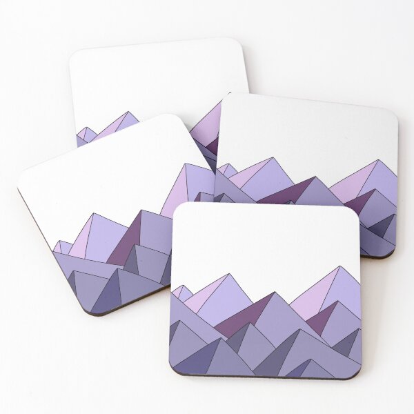 Item preview, Purple mountains designed and sold by Laura Roman.