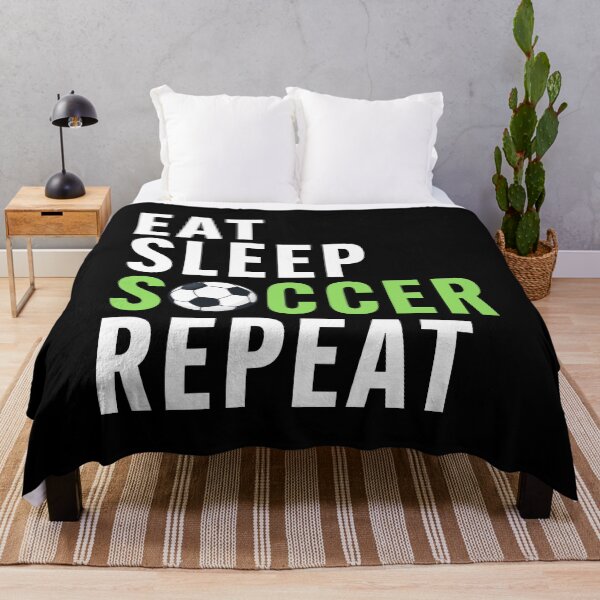 Item preview, Eat Sleep Soccer Repeat designed and sold by Gravy-tee07.