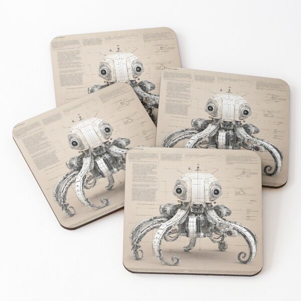 Item preview, Robot Octopus 3 Specification designed and sold by FeatheredWolf.