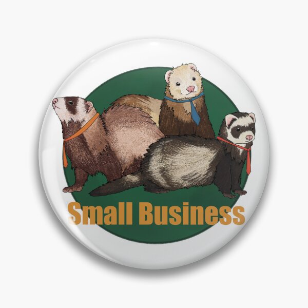 Item preview, Small Business of Ferrets designed and sold by BlackSquirrelCC.