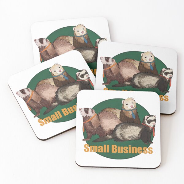 Item preview, Small Business of Ferrets designed and sold by BlackSquirrelCC.