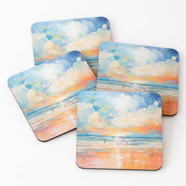 Item preview, Explore "Simplistic & Minimalistic Vintage Sunset" Abstract Art designed and sold by ArtificialGenes.