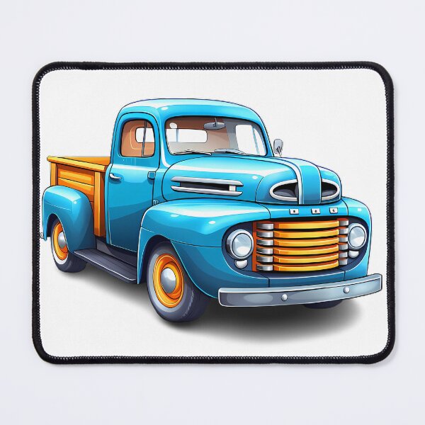Item preview, Cute Cartoon Pickup Truck, Toy, Car designed and sold by Lumora.Studio.