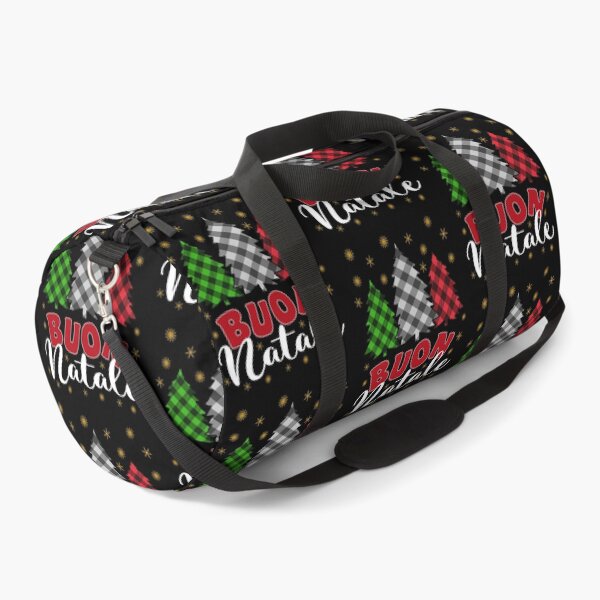 Item preview, Buon Natale Buffalo Plaid Christmas Trees Holiday Italian Pride   designed and sold by Bad Kitty Designz.