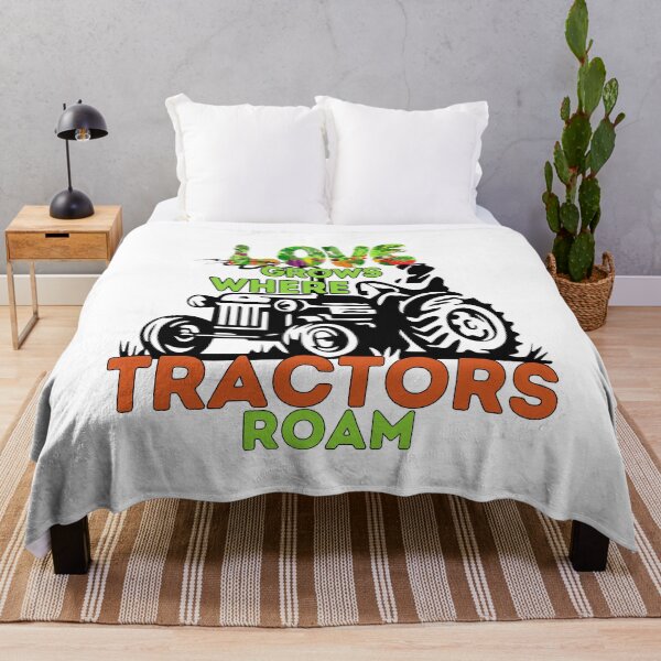 Item preview, Love Grows Where Tractors Roam designed and sold by CasmariaOnlineShop -.