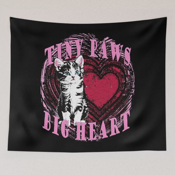 Item preview, Tiny Paws, Big Heart designed and sold by LthrDaddyBear.