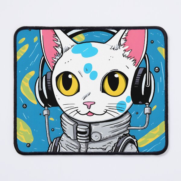 Item preview, Super Cute Space Cat designed and sold by Svetlana Dragicevic.