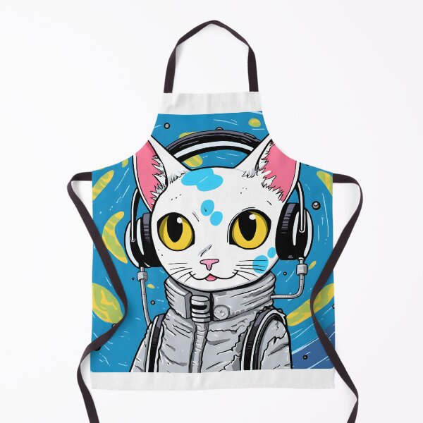 Item preview, Super Cute Space Cat designed and sold by Svetlana Dragicevic.