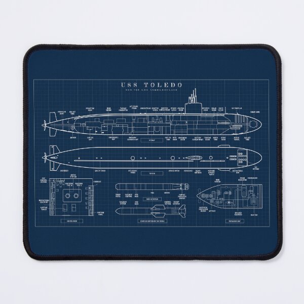 Item preview, USS Toledo (SSN-769) Submarine (Navy) designed and sold by BGALAXY.