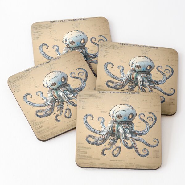 Item preview, Robot Octopus 4 Specification designed and sold by FeatheredWolf.