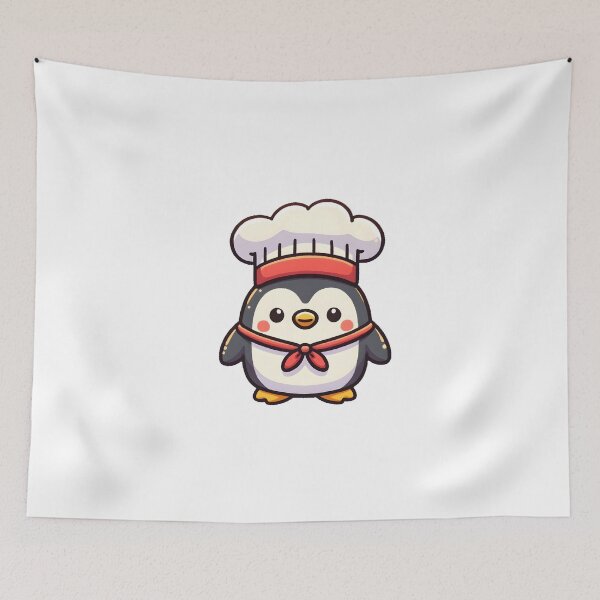 Item preview, Penguin Chef in Classic Toque designed and sold by UmbrellaStudio1.