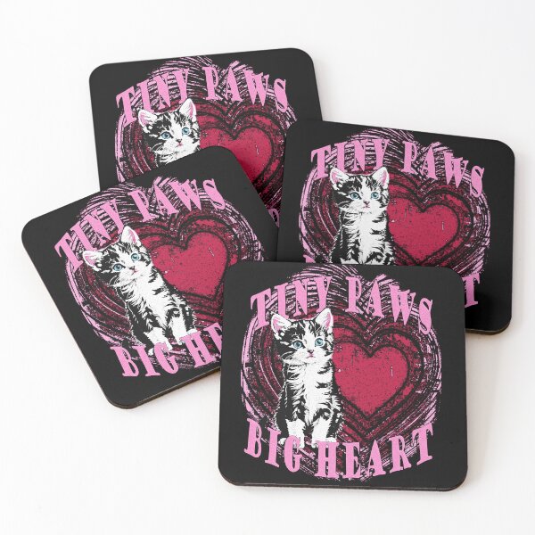 Item preview, Tiny Paws, Big Heart designed and sold by LthrDaddyBear.