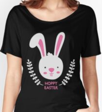 Hoppy Easter Bunny Women's Relaxed Fit T-Shirt