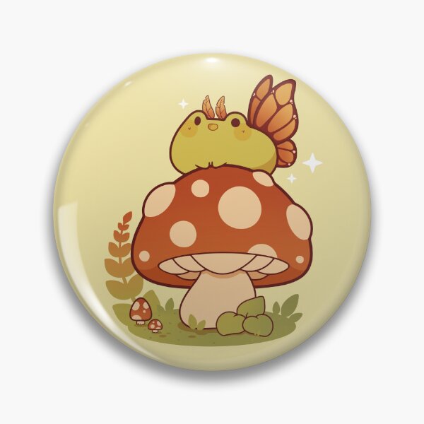 Item preview, Fairy frog on a mushroom designed and sold by Rihnlin.