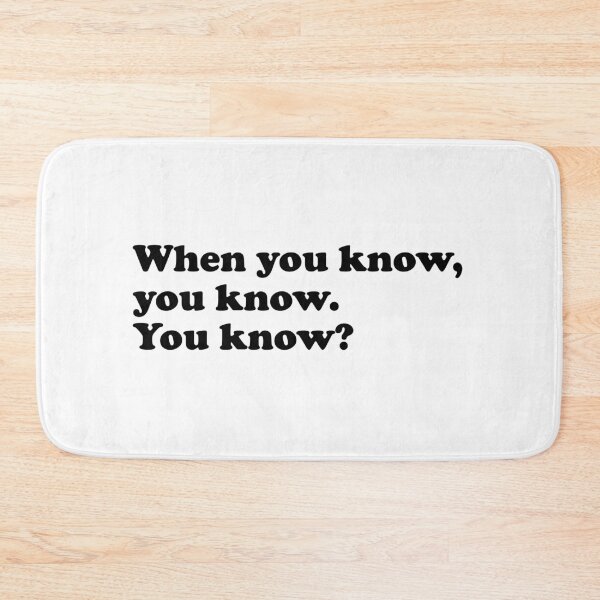 Item preview, When You Know, You Know designed and sold by Ride85.