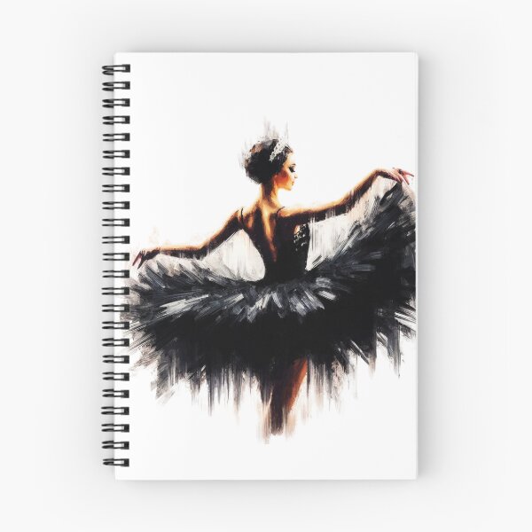Item preview, Ballerina in a black tutu designed and sold by CollorTrend.