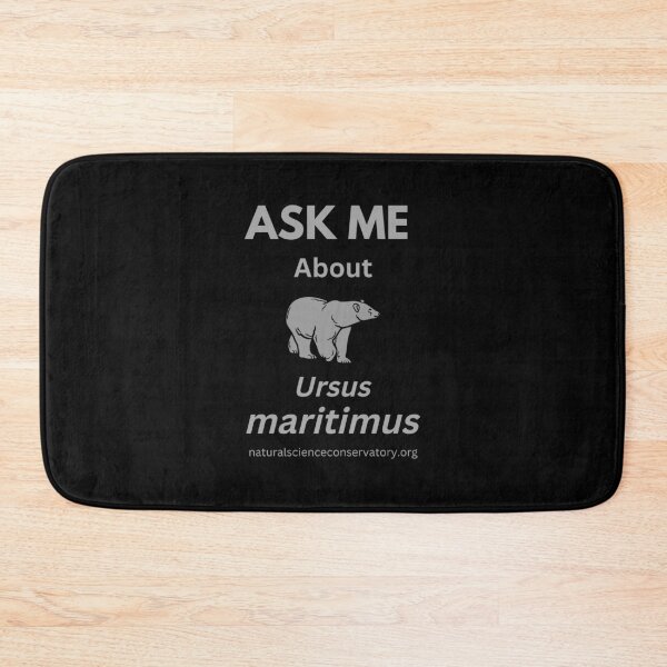 Item preview, Ask Me About Ursus maritimus (Polar Bear) designed and sold by Discovered.