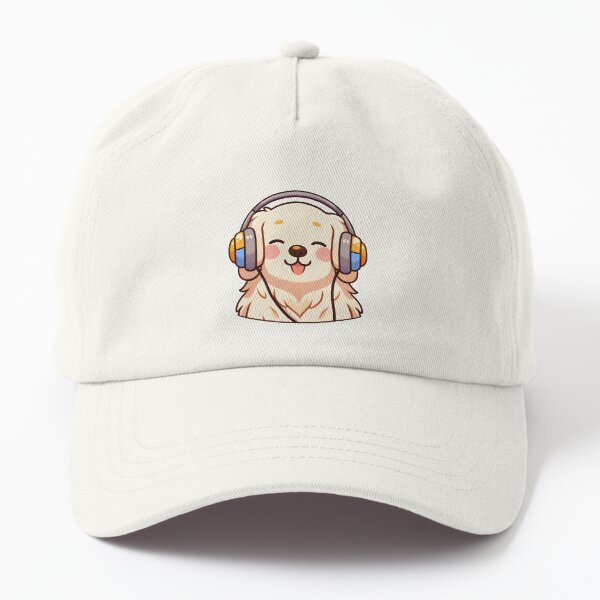 Artikel-Vorschau von Joyful Dog Enjoying Music with Headphones, designt und verkauft von UmbrellaStudio1.