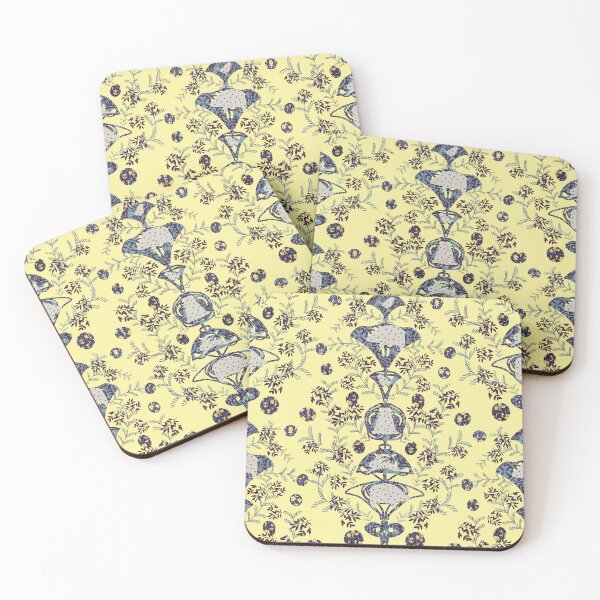 Item preview, Whimsical Hidden Forest Animals Cute Damask Pattern designed and sold by dreamlara.