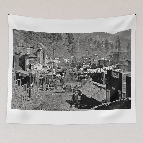Item preview, DEADWOOD, South Dakota - Wild West Mining Town 1876 designed and sold by Daniel Hagerman.