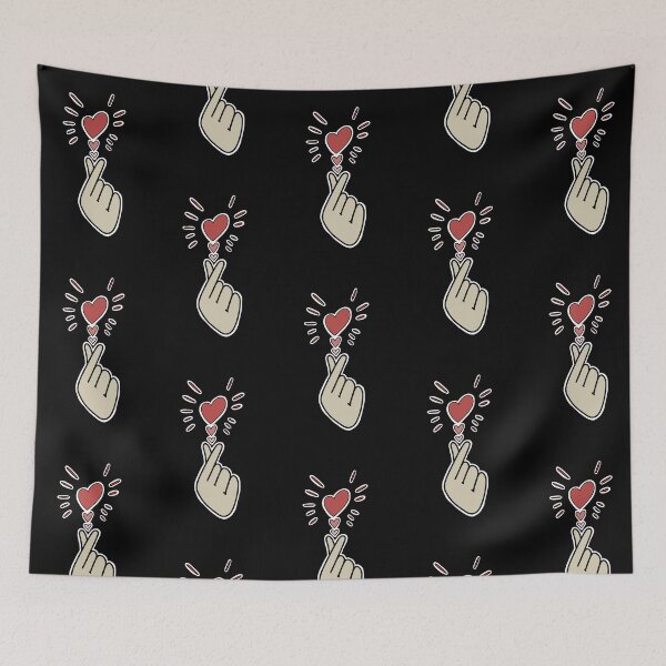 Item preview, Finger Heart Kpop Songalag Hateu designed and sold by SubtleSplit.