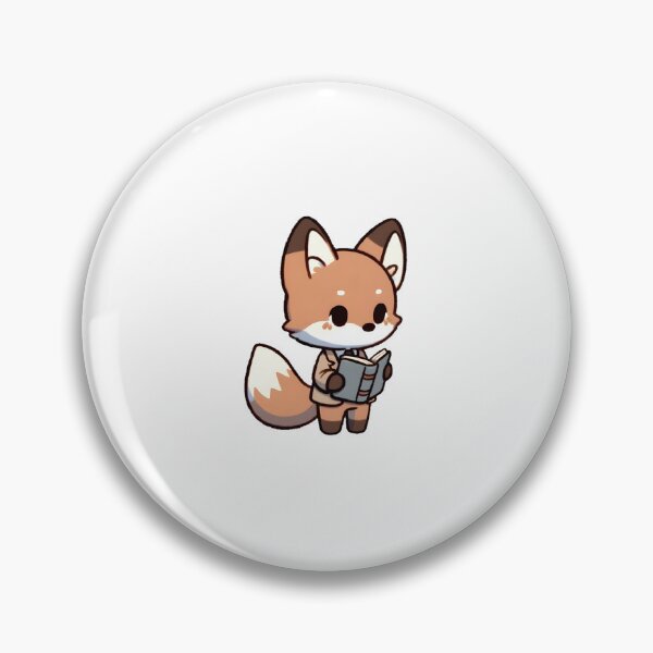 Item preview, Studious Little Fox Reading a Book designed and sold by UmbrellaStudio1.