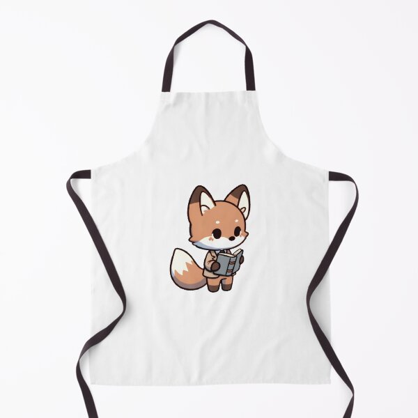 Item preview, Studious Little Fox Reading a Book designed and sold by UmbrellaStudio1.