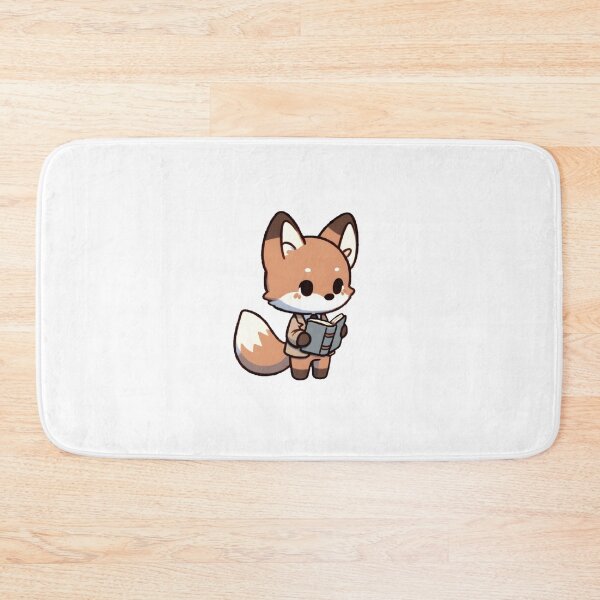 Item preview, Studious Little Fox Reading a Book designed and sold by UmbrellaStudio1.
