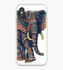 Ornate Elephant v2 (Color Version) iPhone Case
