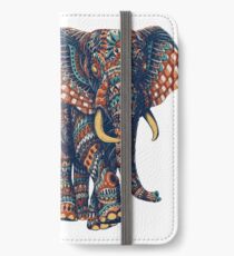 Ornate Elephant v2 (Color Version) iPhone Wallet/Case/Skin