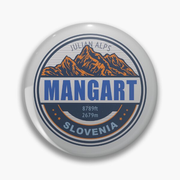 Item preview, Mangart Slovenia Hiking Mountain Design, Julian Alps designed and sold by CynthiaGraphics.