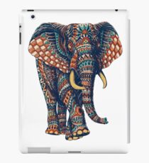 Ornate Elephant v2 (Color Version) iPad Case/Skin