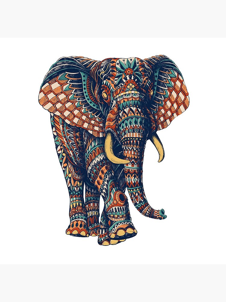 Ornate Elephant v2 (Color Version) by BioWorkZ