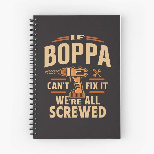 Item preview, If Boppa Cant Fix It Funny Handyman Grandpa designed and sold by cidolopez.