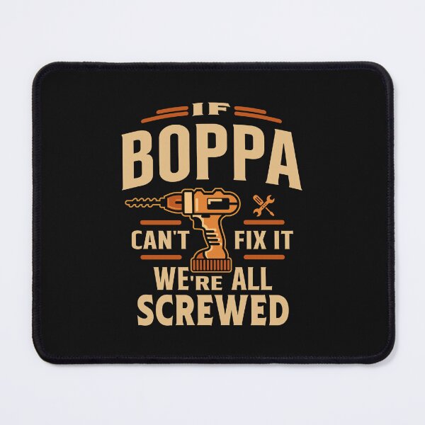 Item preview, If Boppa Cant Fix It Funny Handyman Grandpa designed and sold by cidolopez.