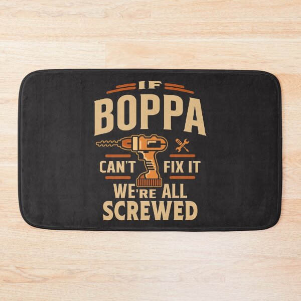 Item preview, If Boppa Cant Fix It Funny Handyman Grandpa designed and sold by cidolopez.