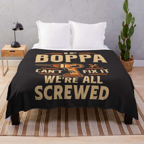 Item preview, If Boppa Cant Fix It Funny Handyman Grandpa designed and sold by cidolopez.