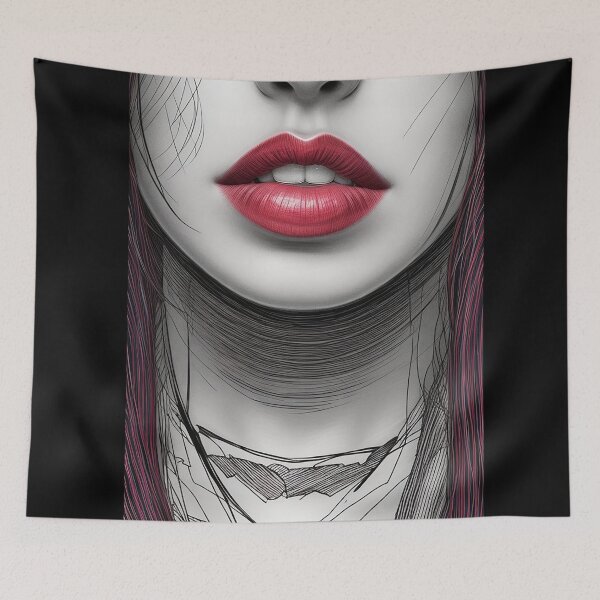 Item preview, woman's lips designed and sold by D-dreams.