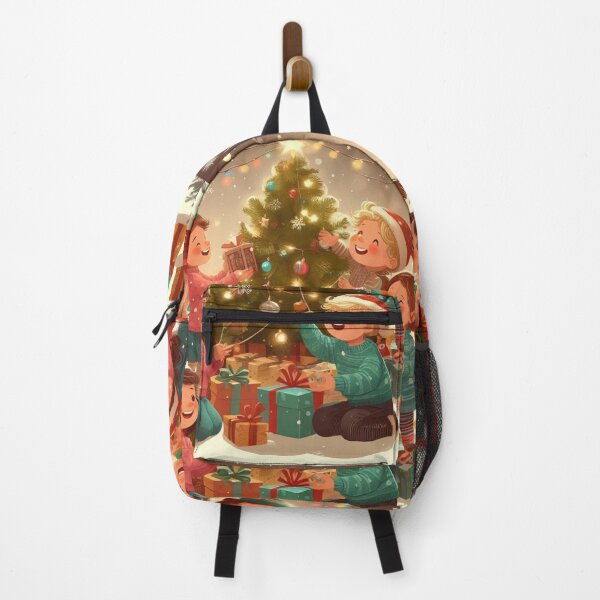 Item preview, Christmas children at the Christmas tree with gifts designed and sold by JaroDesign2023.
