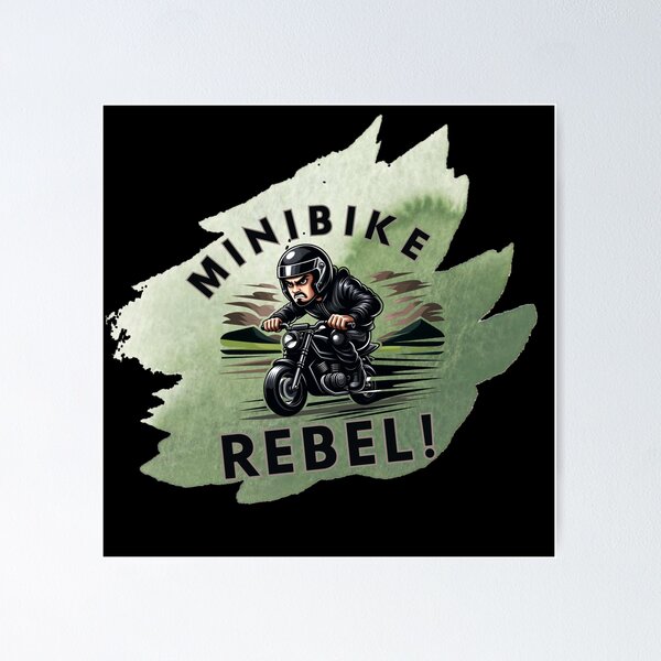 Rebel rider Graphic design