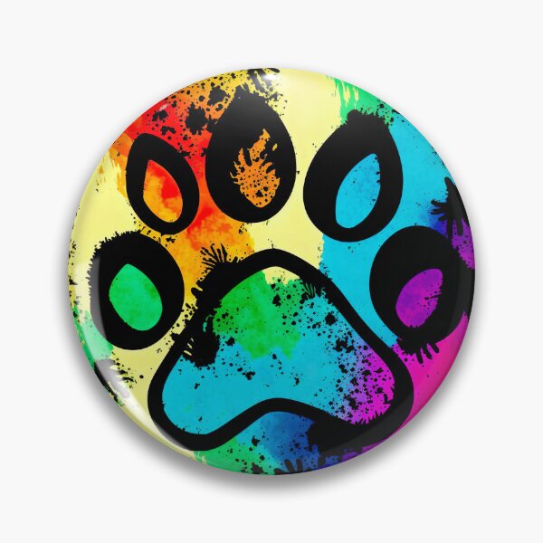 Item preview, Paw Watercolor Colorful designed and sold by witch-night.