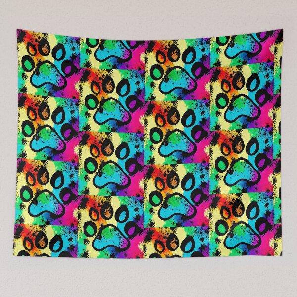 Item preview, Paw Watercolor Colorful designed and sold by witch-night.