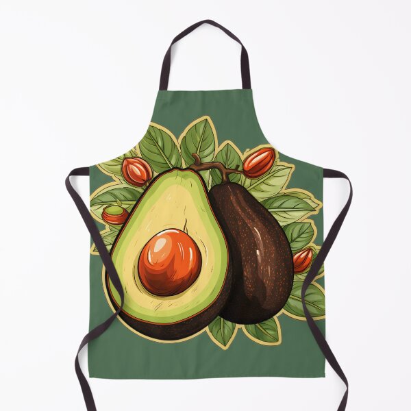 Item preview, Avocado Adornments: Peel, Stick, and Smile with Nature's Green Delight! designed and sold by AzottoShop.
