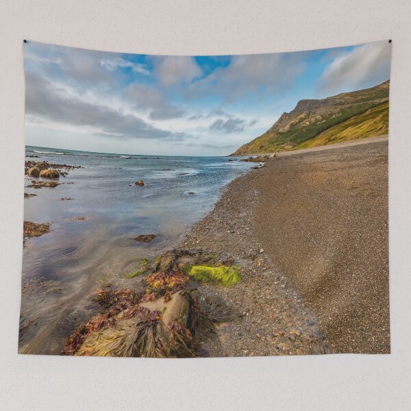 Item preview, Nant Gwrtheyrn Beach Wales designed and sold by AJEvans.