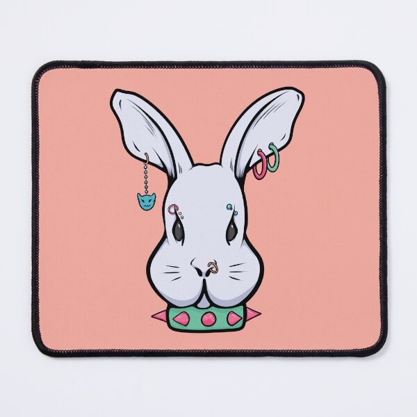 Item preview, Punk Bunny with piercings designed and sold by CreativeDraws42.