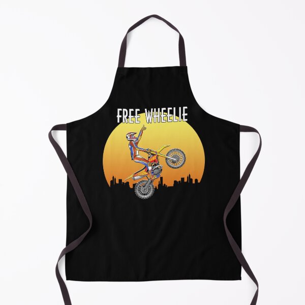 Item preview, Free Wheelie, Motocross Stunt Rider T-shirt designed and sold by Shlomo Cohen.