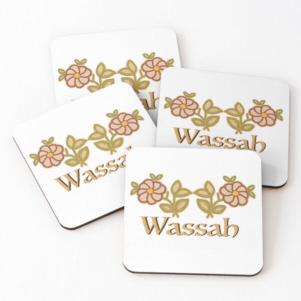 Item preview, Wassah with Beaded flowers designed and sold by Wildfirex14x.