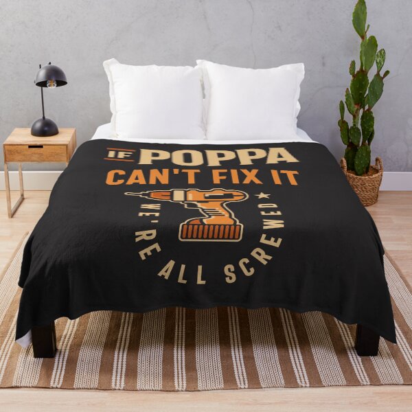 Item preview, If Poppa Cant Fix It Funny Handyman Grandpa designed and sold by cidolopez.