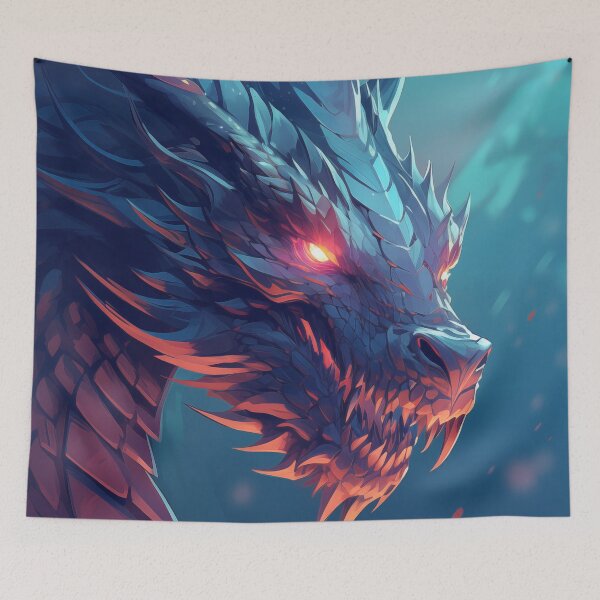 Item preview, Awakening Dragon: Majestic Mythical Power designed and sold by TrendyArtInk.